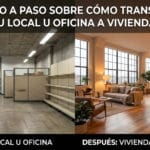 Guia paso a paso sobre como transformar tu local u oficina a vivienda. 1 150x150