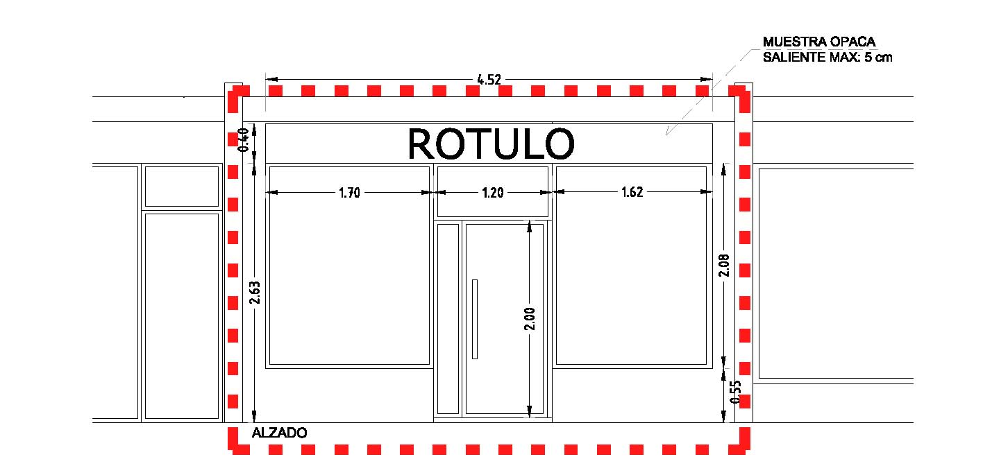 Licencia de Actividad y Funcionamiento de Lavandería Plano Alzado Licencia de Actividad y Funcionamiento de Lavandería Plano Alzado